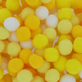 Crafteria Orange & Yellow Monochrome 3 Cm Pom Pom Heavy
