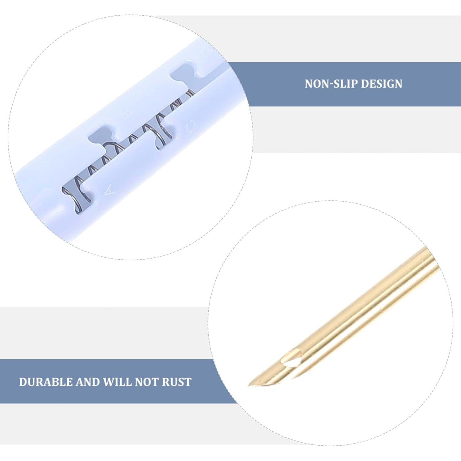 Crafteria Plastic Punch Needle Embroidery Pen Set