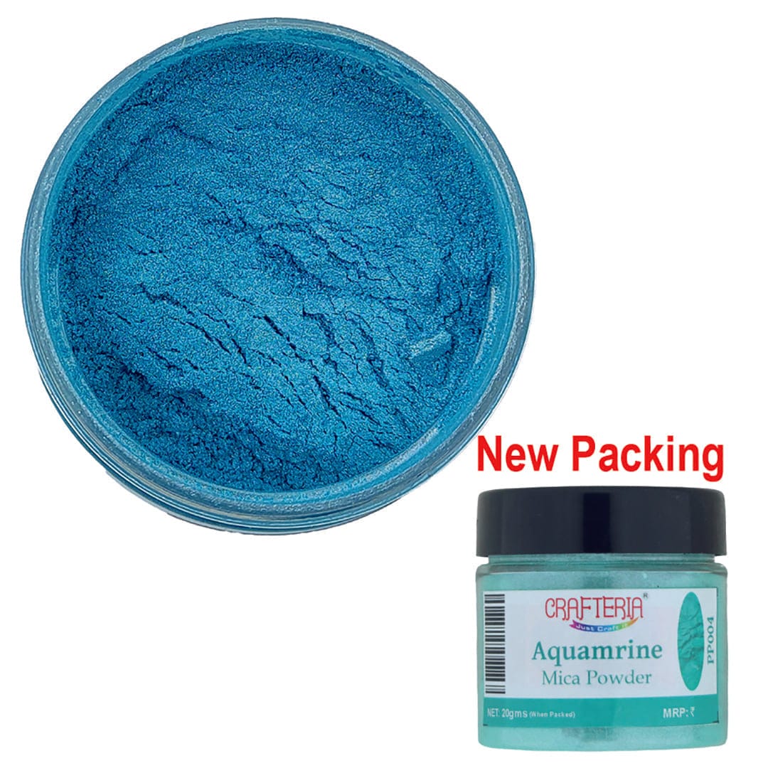My Store PEARL POWDER Firozi Blue Pearl Mica Powder 20 Gram