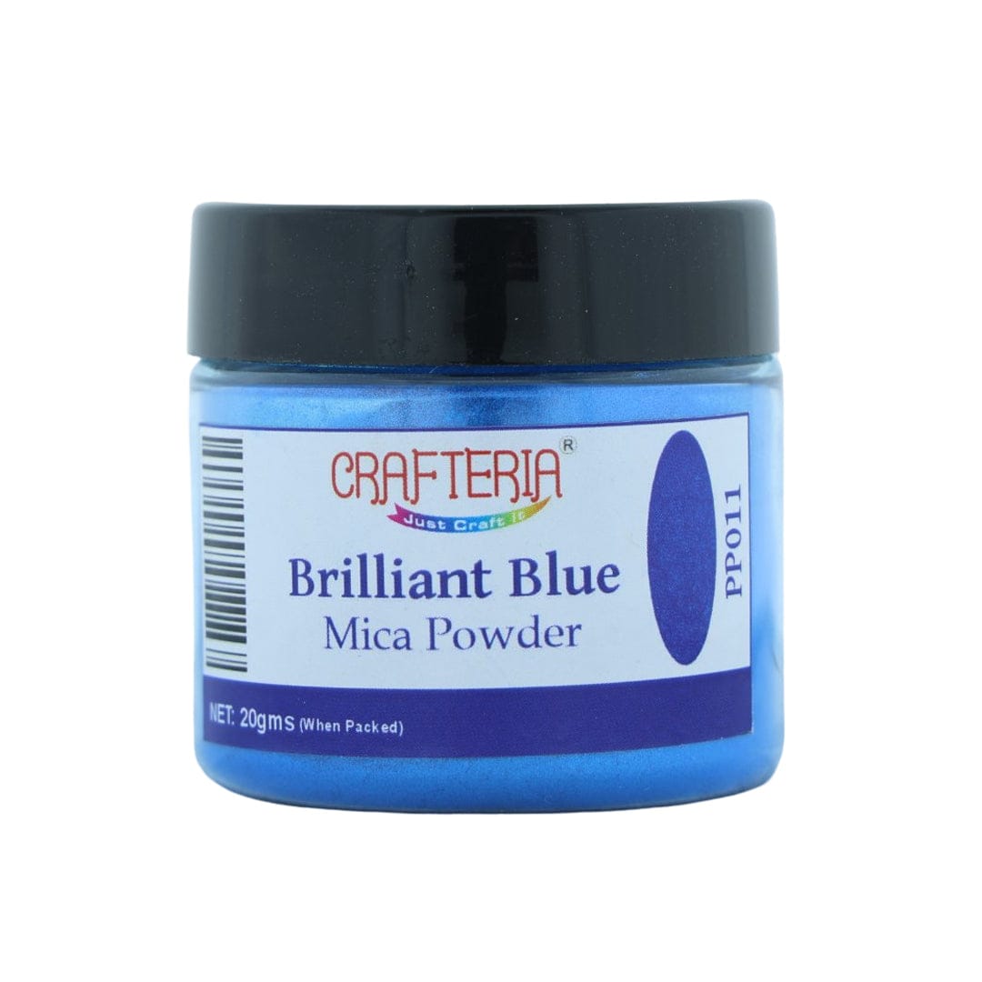 My Store PEARL POWDER Brilliant Blue Pearl Mica Powder 20 Gram