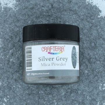 My Store PEARL POWDER Silver Grey Pearl Mica Powder 20 Gram
