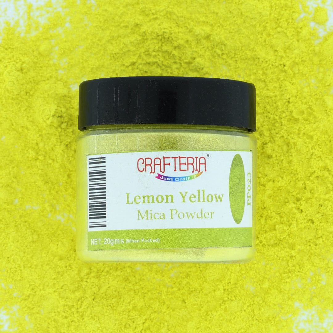 My Store PEARL POWDER Lemon Yellow Pearl Mica Powder 20 Gram
