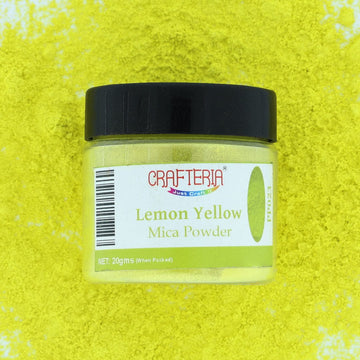My Store PEARL POWDER Lemon Yellow Pearl Mica Powder 20 Gram