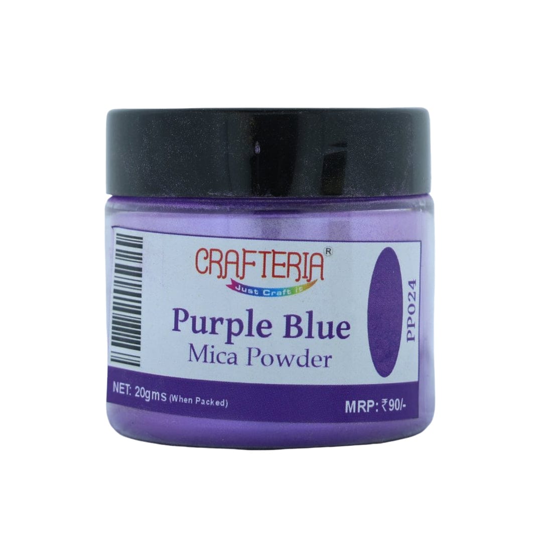 My Store PEARL POWDER Purple Blue Pearl Mica Powder 20 Gram