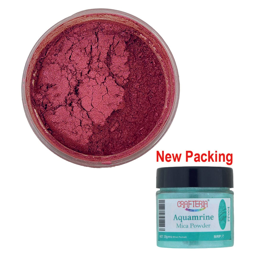 My Store PEARL POWDER Satin Red Pearl Mica Powder 20 Gram