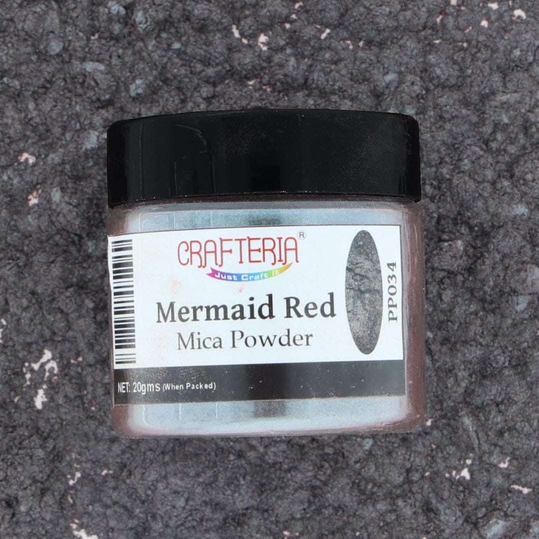 My Store PEARL POWDER Mermaid Red Pearl Mica Powder 20 Gram