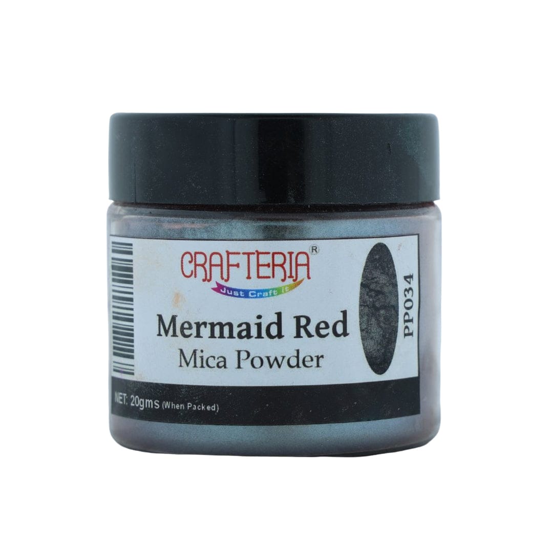 My Store PEARL POWDER Mermaid Red Pearl Mica Powder 20 Gram