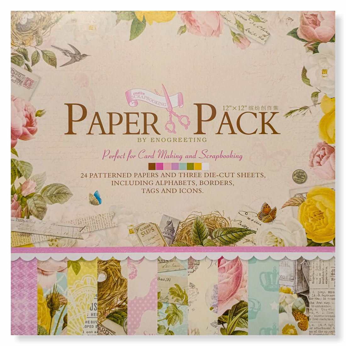 Crafteria Paper Pack (12 X 12 inch)