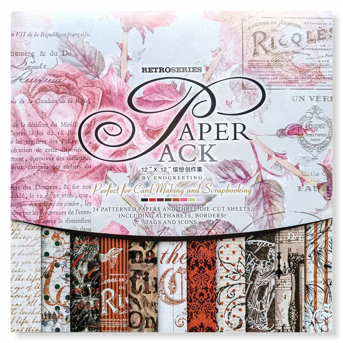 Crafteria Paper Pack (12 X 12 inch)