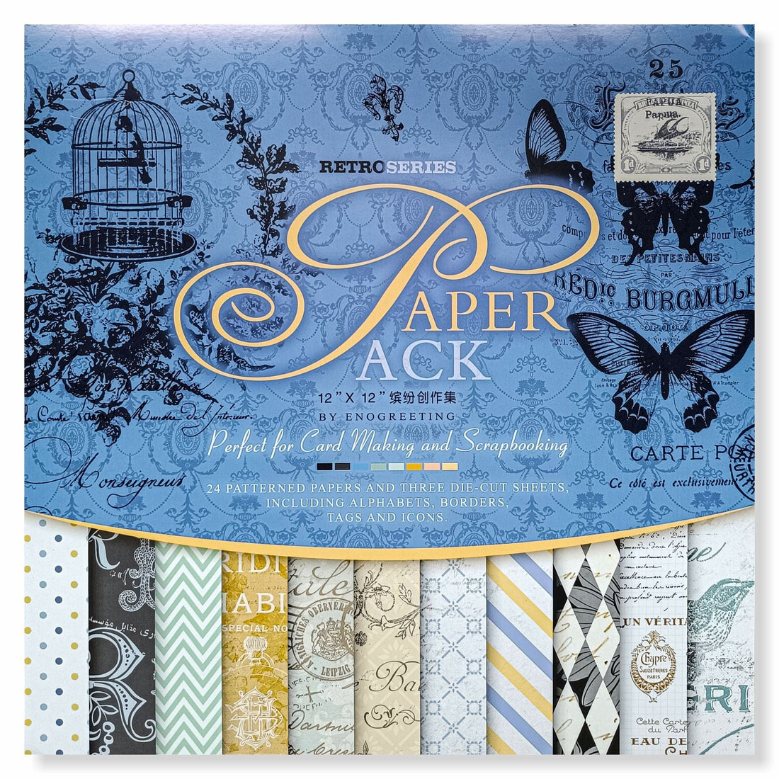 Crafteria Paper Pack (12 X 12 inch)