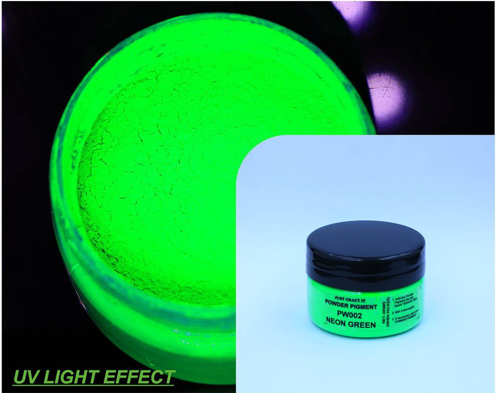 Crafteria GREEN NEON POWDER PIGMENT