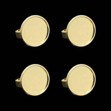 Gold Ring Bezels