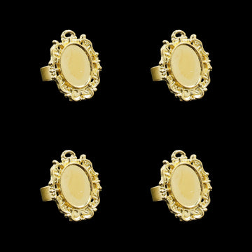 Gold Ring Bezels