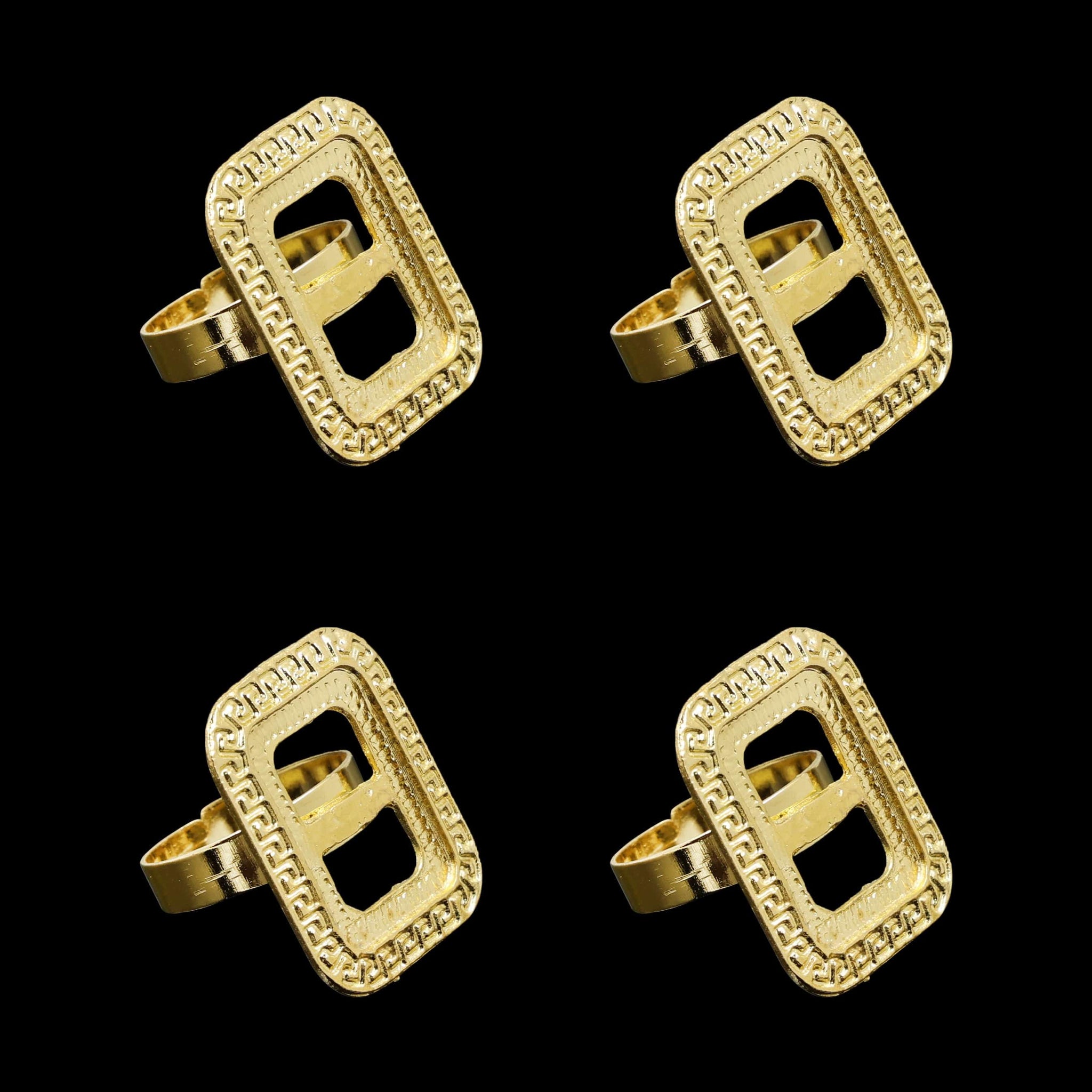 Gold Ring Bezels