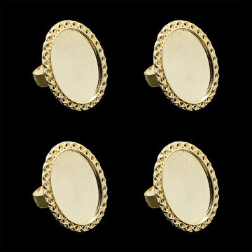 Gold Ring Bezels