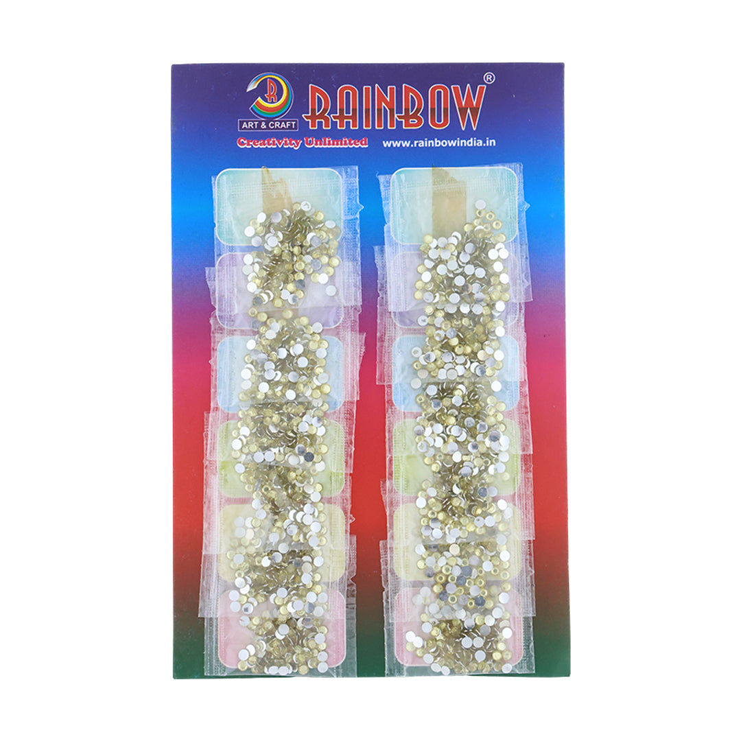 Crafteria 3MM Rhine Stone 12Pkt/Card