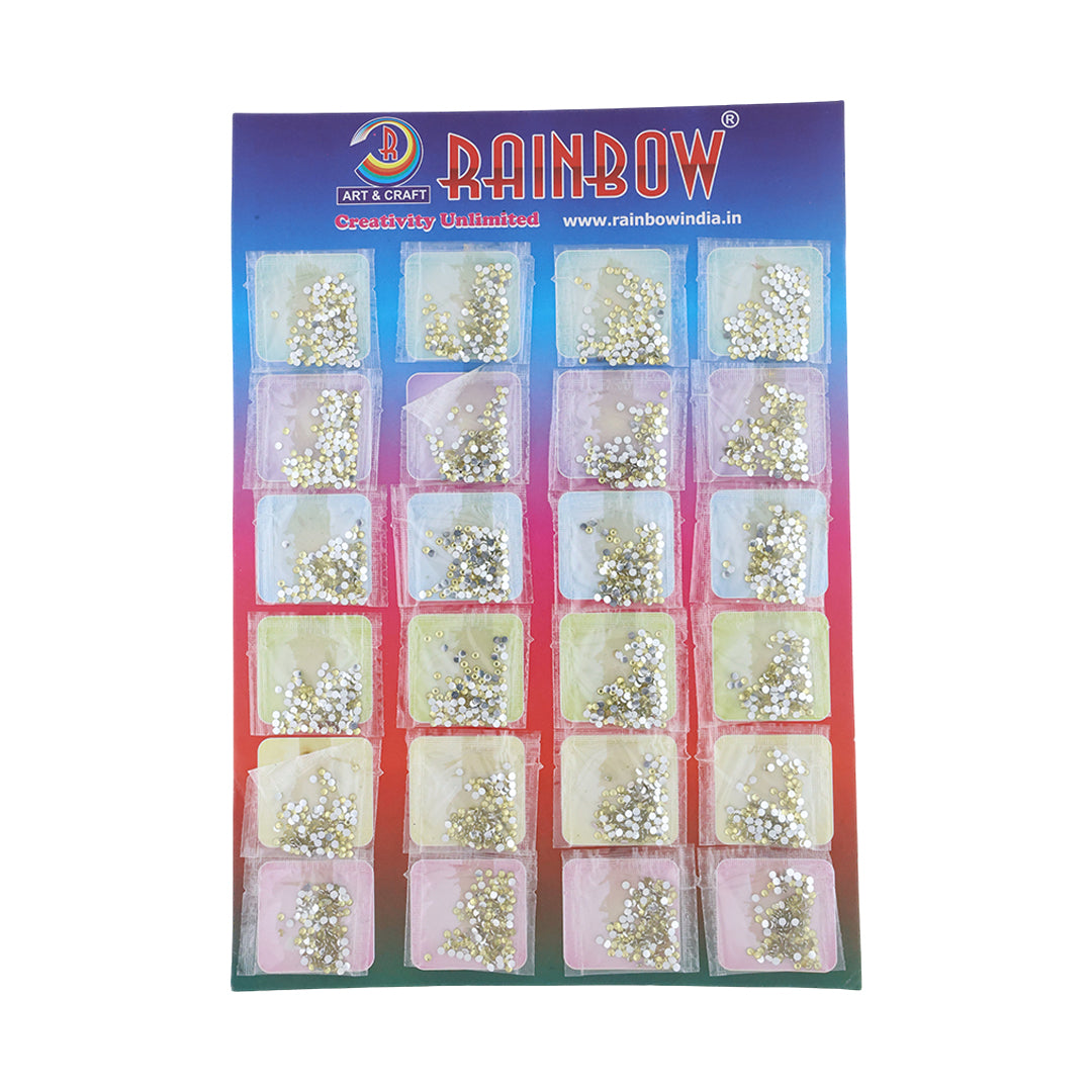 Crafteria 3MM Rhine Stone 20Pkt/Card