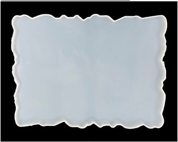 Crafteria Silicon Mould 9 x 12 AGATE RECTANGLE TRAY  MOULD