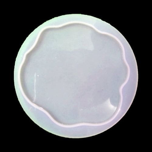 My Store Silicon Mould 4" UNEVEN ROUND COASTER MOULD
