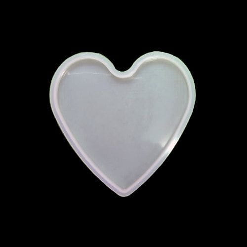 My Store Silicon Mould 4.5" HEART COASTER MOULD