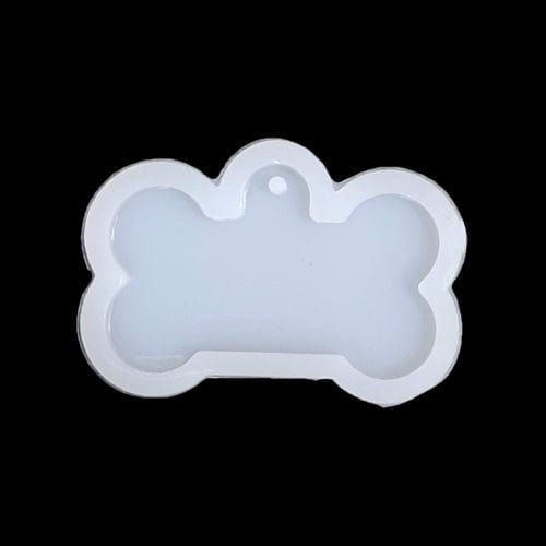 My Store Silicon Mould 2.55" DOG BONE TAG MOULD