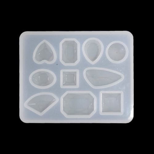 My Store Silicon Mould 10 CAVITY GEM STONE MOULD
