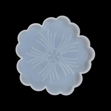 My Store Silicon Mould 4.7" SAKURA FLOWER COASTER MOULD