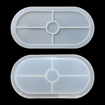 My Store Silicon Mould OVAL TRINKLET TRAY MOULD