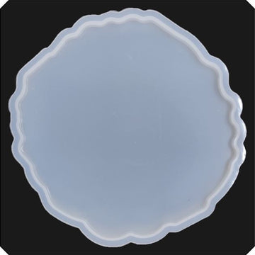 My Store Silicon Mould 4.6" ROUND AGATE COASTER MOULD