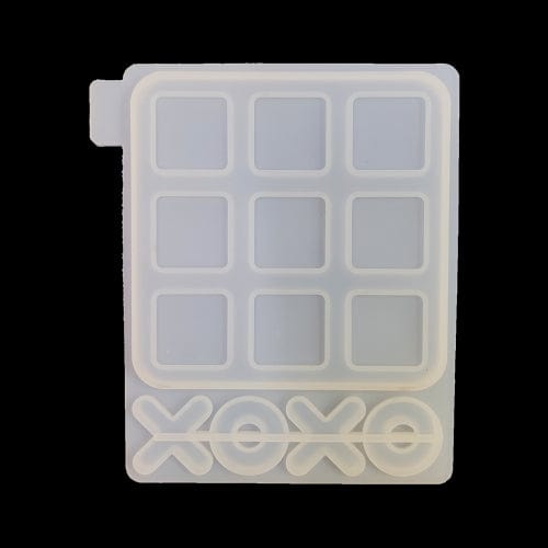 My Store Silicon Mould TIC TAC TOE GAME MOULD (5" X 4")