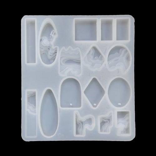 My Store Silicon Mould OCEAN THEME PENDANT JEWELLERY MOULD (6.5" X 6")