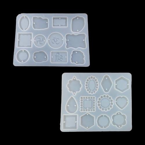 My Store Silicon Mould 2 IN 1 RAKHI & BRACELET MOULD SET OM & SWASTIK