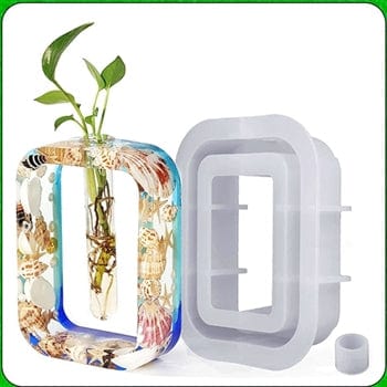 My Store Silicon Mould RECTANGLE RESIN PLANTER MOULD