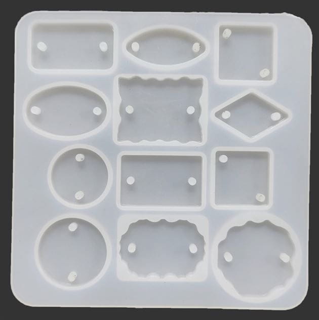 My Store Silicon Mould 12 CAVITY RAKHI & BRACELET JEWELLERY MOULD (12.5X12.5)