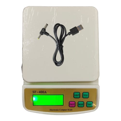 My Store RESIN TOOLS ELECTRONIC KITCHEN SCALE WITH BATTERIES AND 1 USB CABLE