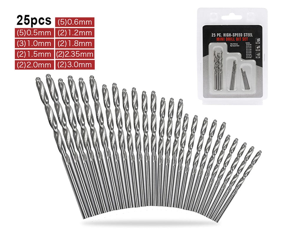 My Store RESIN TOOLS HIGH-SPEED STEEL MINI DRILL BIT SET