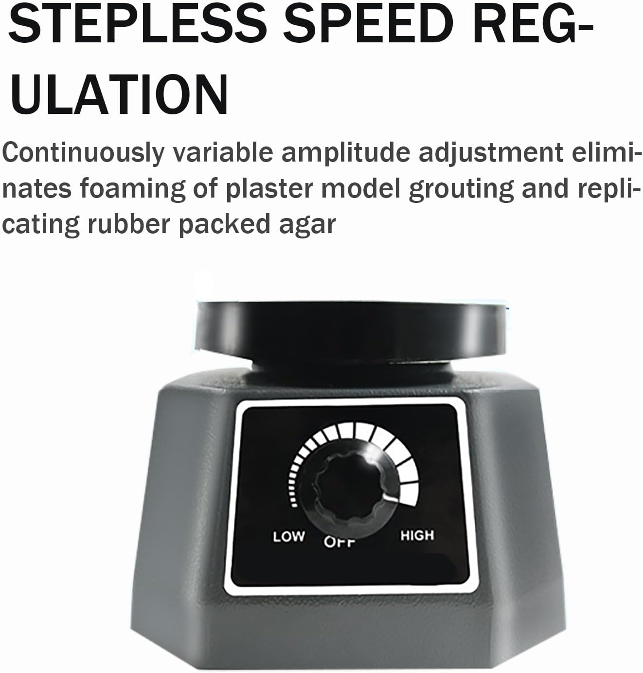 Crafteria 4" Round Shaker Oscillator Vibrating Machine