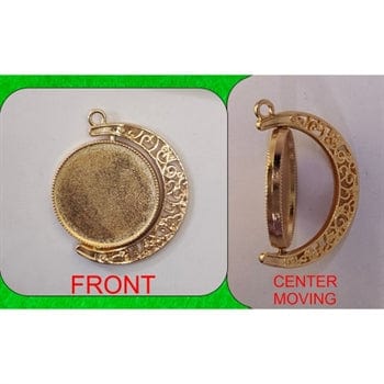 my store RESIN ACC BAZELS SET OF 5 PCS ROSE GOLD