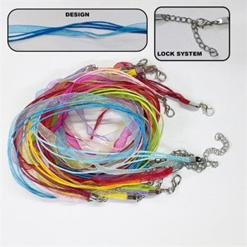 my store RESIN ACC ORGANZA NACKLACE ROPE WITH HOOK