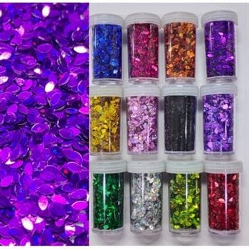 my store RESIN ACC GLITTERS HOLOGRAPHIC MARQUISE DESIGN