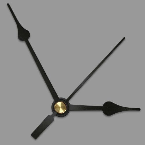 Crafteria BLACK CLOCK HANDS D-02