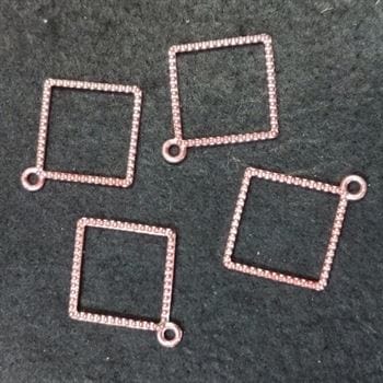 my store BAZELS SQUARE DOTTED R.GOLD 4 IN 1 BAZELS