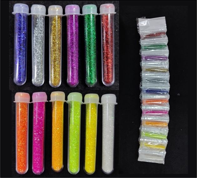 my store CLOCK MOVMENTS 12 IN 1 COLOUR GLITTER POWDER LADI