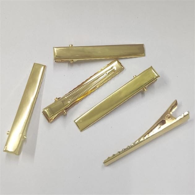 Crafteria 50MM / GOLD METAL HAIR CLIP