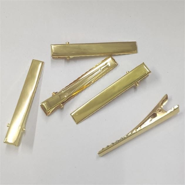 Crafteria 40MM / GOLD METAL HAIR CLIP