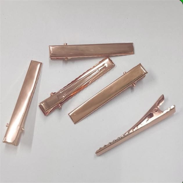 Crafteria 40MM / ROSE GOLD METAL HAIR CLIP