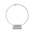 Crafteria 10 Inch / Silver Round Frame Hanger Stand