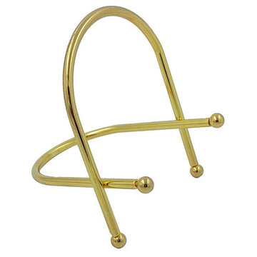 My Store 4 Inch / Gold U Metal Stand