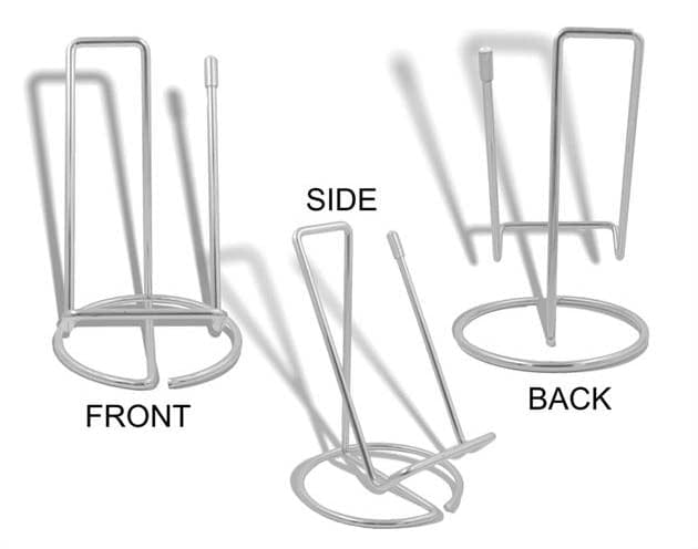 My Store 6 Inch / Gold TWISTED LINE DISPLAY STAND