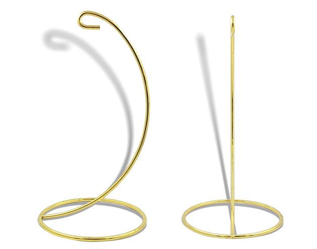 Crafteria 12 Inch / Gold Hanging Metal Stand